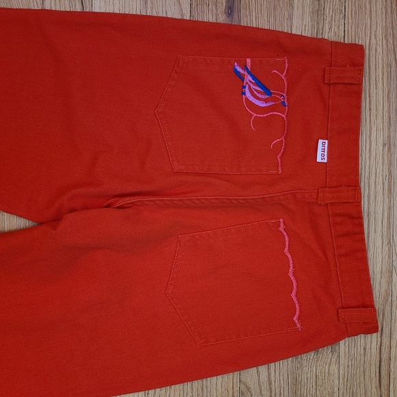 VTG💥Rare💥 Red Dittos Jeans 1970s Authentic Bells Wide - Picture 5 of 13